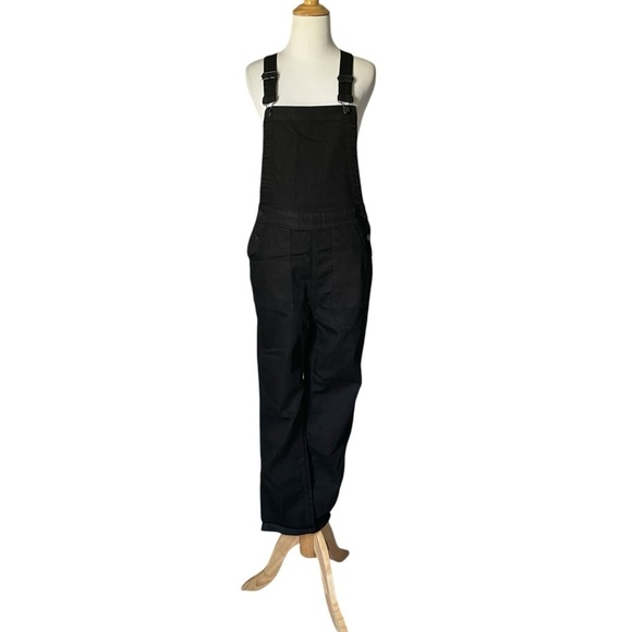 Madewell Women's Black Denim Overalls
